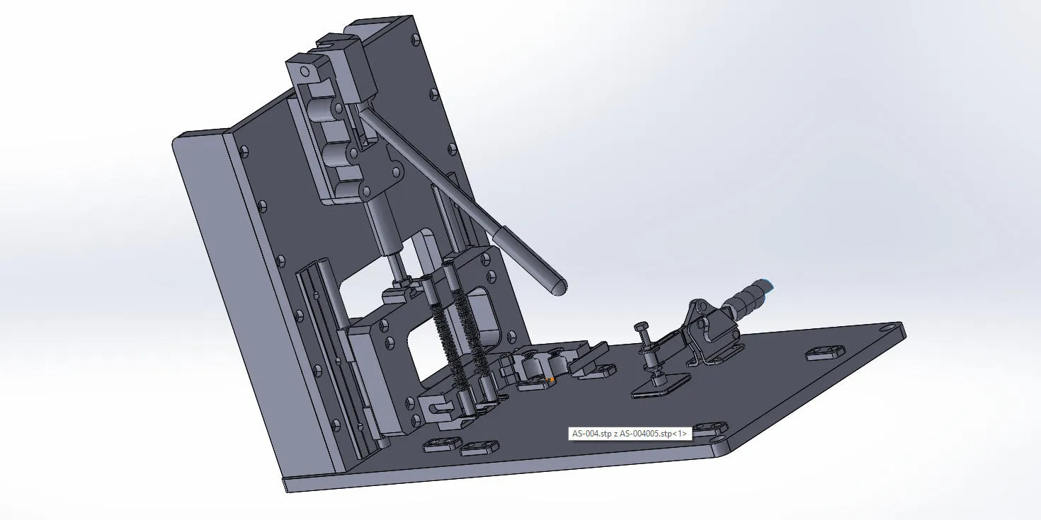 Screenshot softvéru SolidWorks